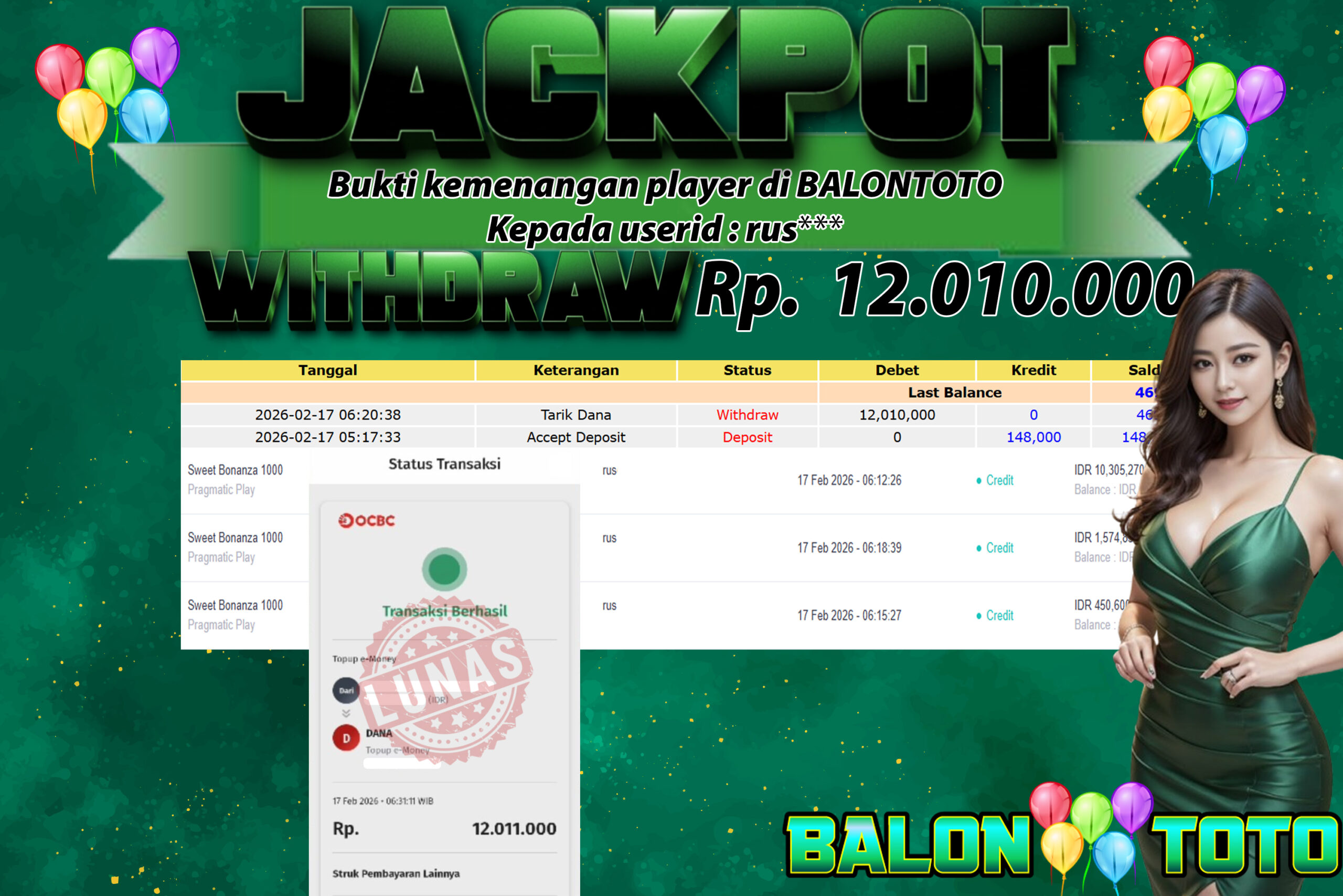 Prediksi BALONTOTO